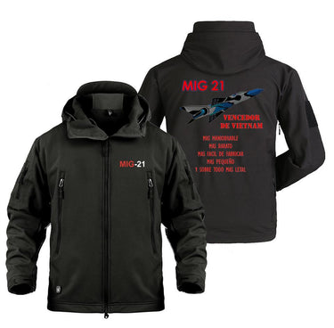 M I G 21 DESIGNED MILITARY FLEECE THE AV8R
